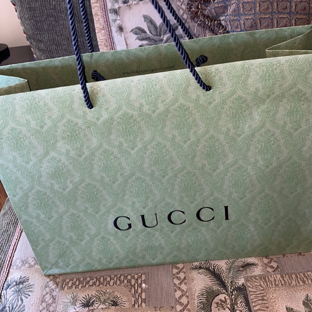 Authentic Large Gucci Shopping Bag Gem